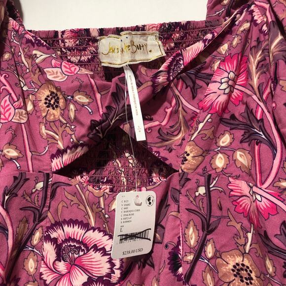 Free People Womens Jen’s Pirate Booty Baroque Highgrove Jumpsuit Size L NWT - Picture 11 of 12
